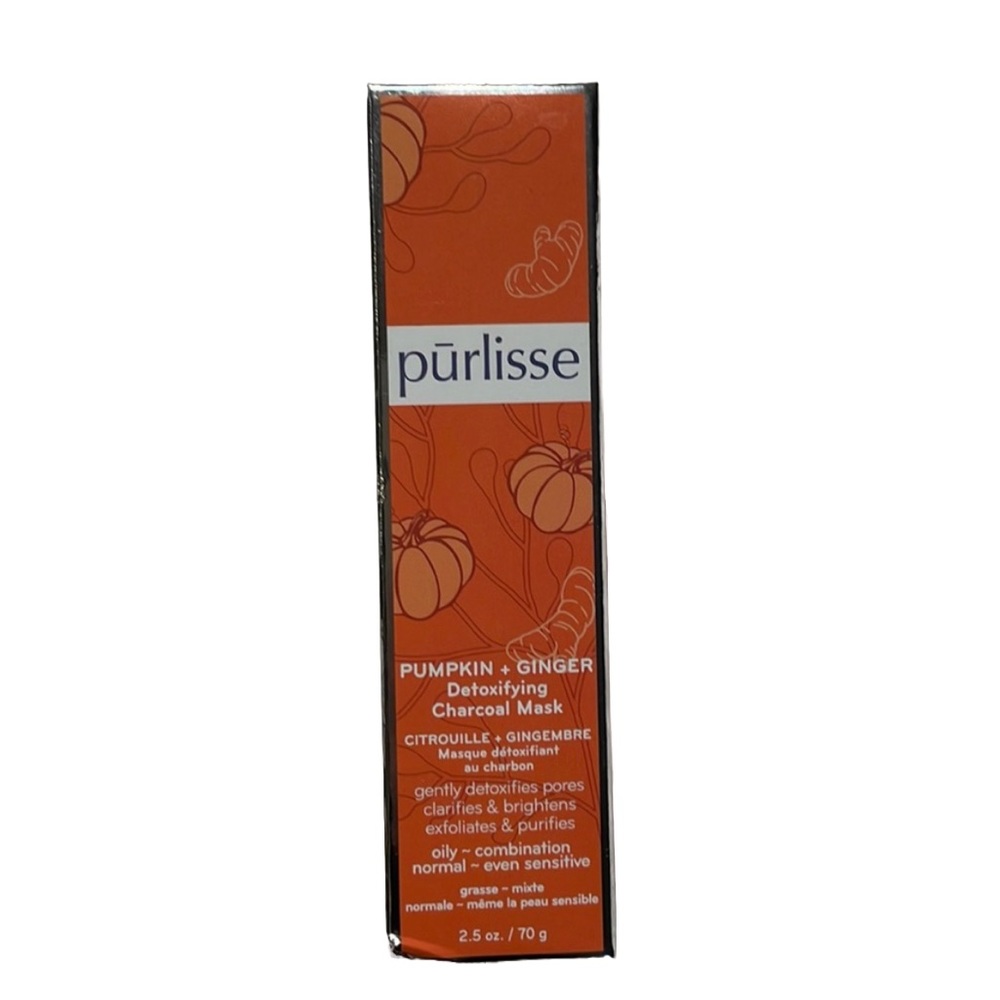 Purlisse Pumpkin + Ginger Detoxifying Charcoal Mask 2.5fl.oz.